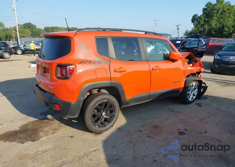 2018 Jeep Renegade Latitude 4X4 from USA, damaged, VIN ZACCJBBB9JPH98885